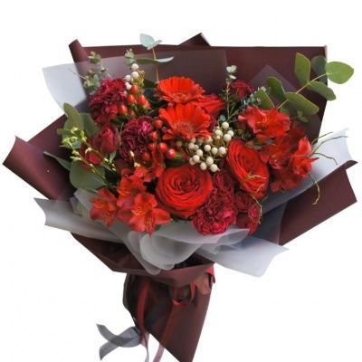 БУКЕТ "НЕСГОРАЕМАЯ СТРАСТЬ"