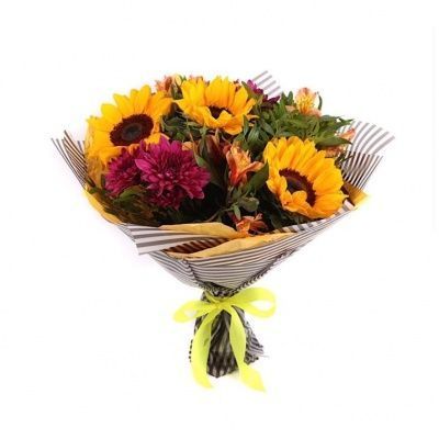 БУКЕТ "ЖАРКИЙ ПОЦЕЛУЙ"