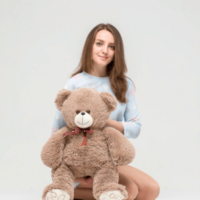 ПЛЮШЕВЫЙ МЕДВЕДЬ(60СМ.)