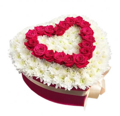 КОМПОЗИЦИЯ "БЕЛОСНЕЖНАЯ ЛЮБОВЬ"